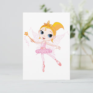 Convites Fairy Ballerina
