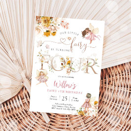 Convites Fairy Birthday Invitation Girl