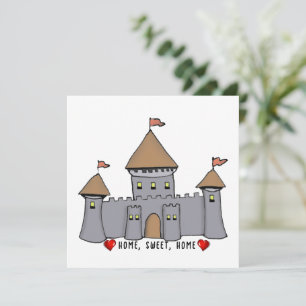 Convites Fairytale Castle Sketch