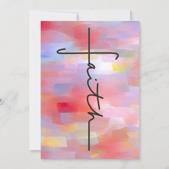 Convites Faith (Frente)