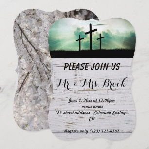 Convites Faith Hope Love Acredita no Destino