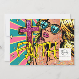 Convites faith Print