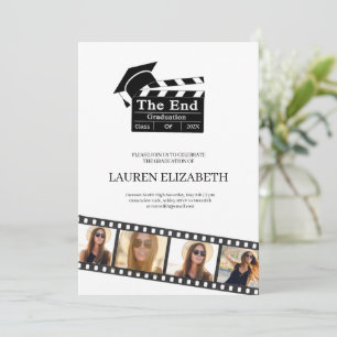 Convites Faixa de Filme, Personalizado Hollywood 16 Fotos G