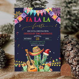 Convites Falala Fiesta Cacto de Natal Festa de Fim de Ano
