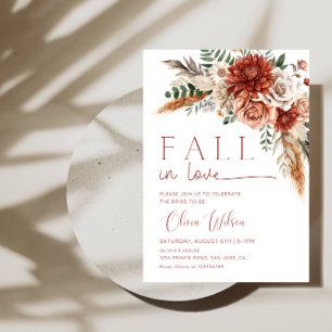 Convites Fall in Love Chá de panela- Russe Autumn Party