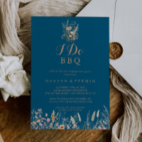 Fall Meadow Wild Floral I Do CHURRASCO Festa de no