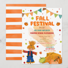 Convites Fall Party Editável