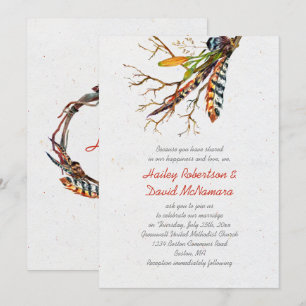 Convites Fall Rustic Boho Feenas Vinhas Casamento  