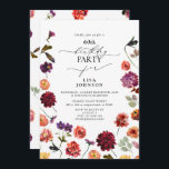 Convites Fall Summer Garden Burnt Orange 60th Birthday<br><div class="desc">Celebre seu aniversário de 60 anos em estilo com nosso maravilhoso Convite de 60 de aniversário do Jardim de Verão Queimado de Laranja Laranja! Perfeito para uma reunião de aniversário no outono, este convite de luxo vai deixar os convidados animados para o grande dia. A frente do convite apresenta uma...</div>