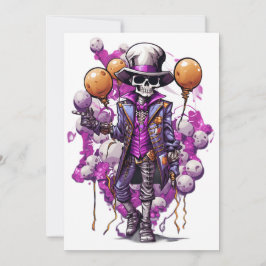 Convites Falloween Mascarada Spooky Falloween