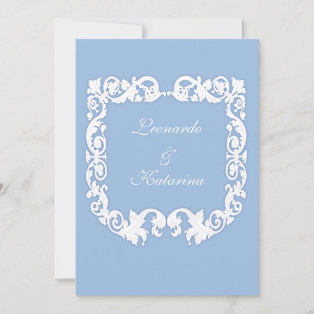 Convites Falso Jasperware (Frente)