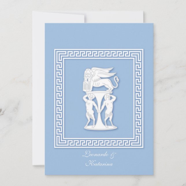 Convites Falso Jasperware (Frente)