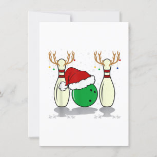 Convites família correspondência natal boliche papai noel n