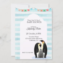 Família de Pinguins Fofa
