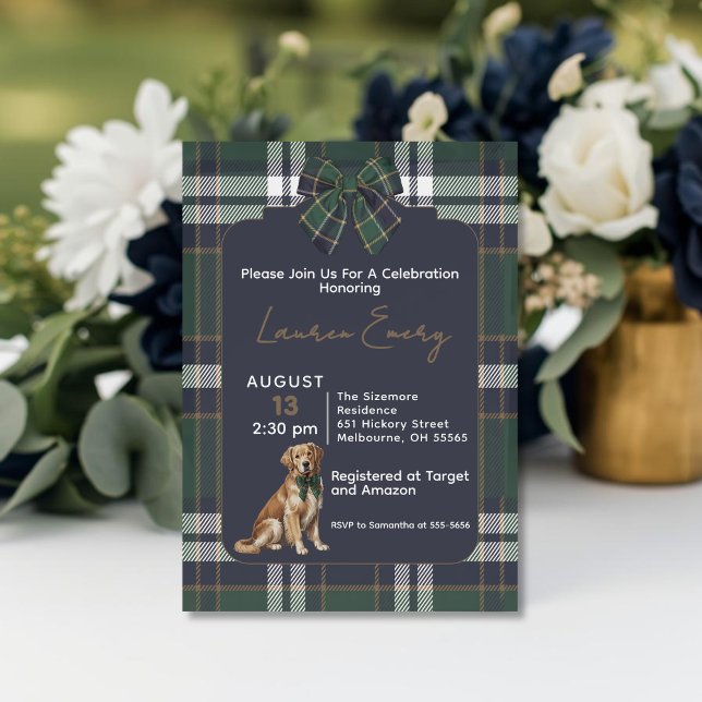 Convites Fancy Dog R.L. inspired theme invitation (Criador carregado)