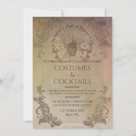 Convites Fantasias de Halloween Vitorianas Góticas & Coquet