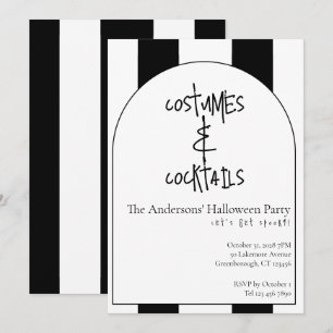Convites Fantasias e Coquetéis Festa de Halloween Listrada