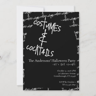 Convites Fantasias e Coquetéis Halloween