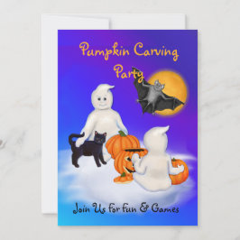 Convites Fantasmas e Amigos, Pumpkin Carving Party