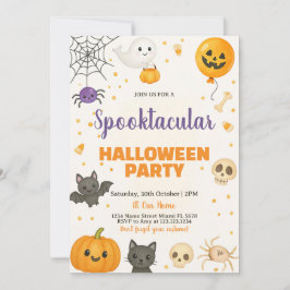 Convites Fantasmas, Morcegos e Batidos ou Trick-or-Treat Ba