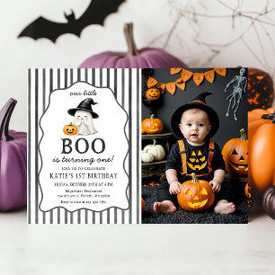 Convites Fantasminha de Halloween faz 2 anos Foto