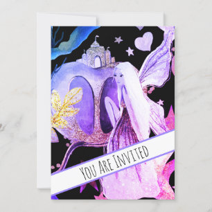 Convites *~* Fantasy Fairy Castle Invation