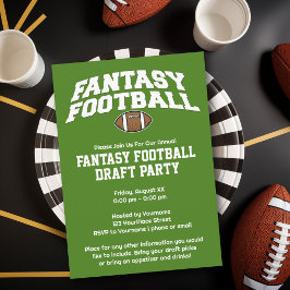 Convites Fantasy Football - Download Instantâneo do Draft P