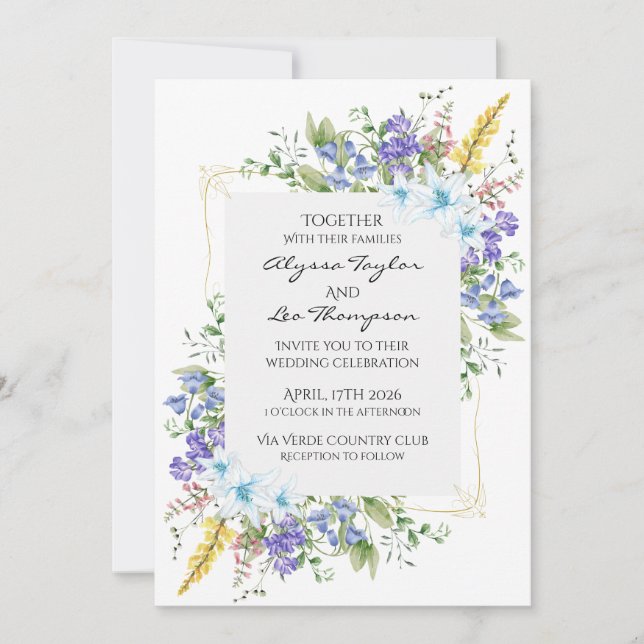 Convites Fantasy Game wedding invitation  (Frente)