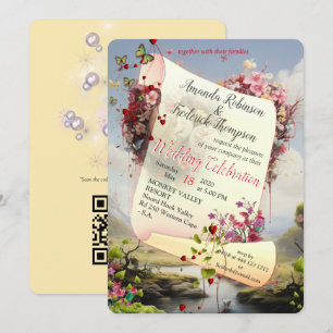 Convites Fantasy Realms of Magic Scenery designs