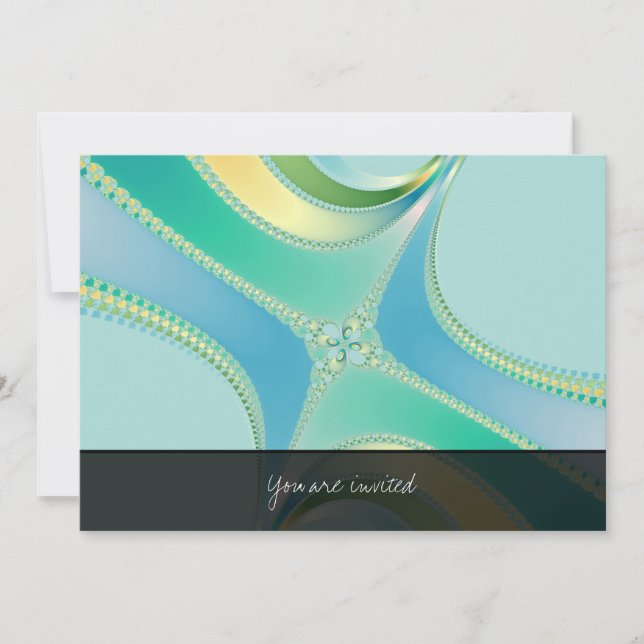 Convites Faro - Arte Fractal (Frente)