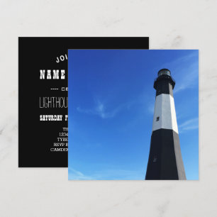 Convites farol da ilha de Tybee