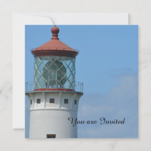 Convites Farol de Kilauea Aniversário Kauai