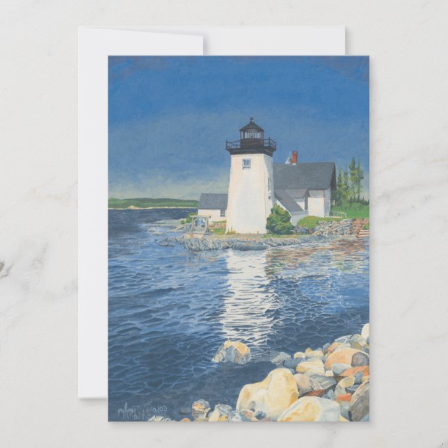Convites Farol Grindle Point (Frente)