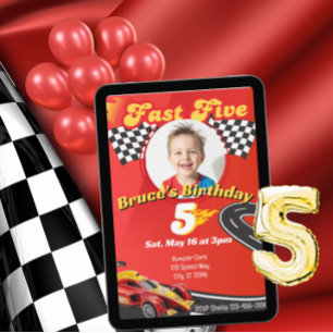 Convites Fast Five, Picture Racing 5º Aniversário
