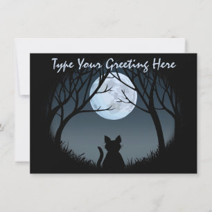 Convites Fat Cat Invments Personalizado Cat Lover Card