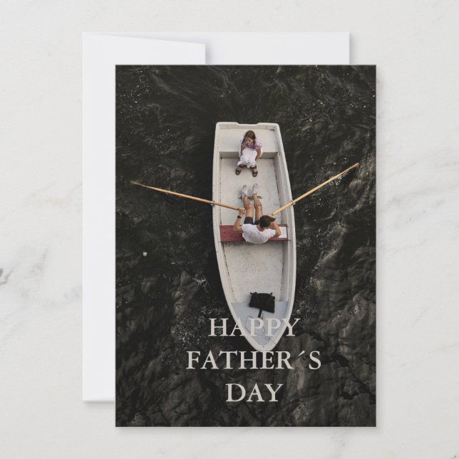 Convites Fathers day card  (Frente)
