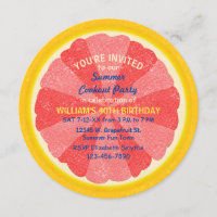 Fatia de Uva Fatia de Verão Cookout ou Aniversário