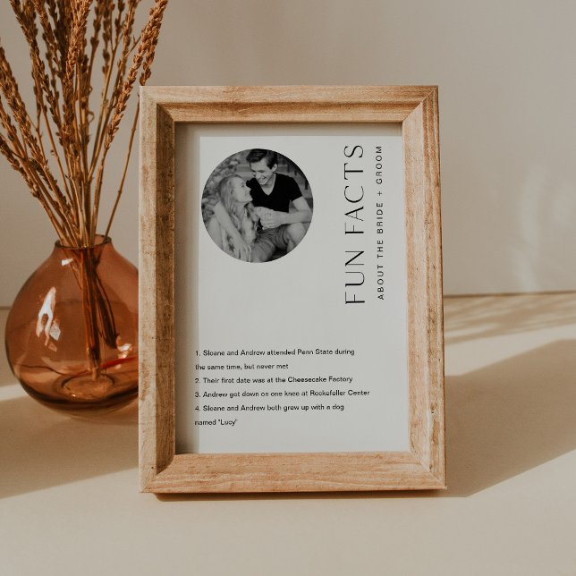 Convites Fatos divertidos HARLOW sobre a noiva e a placa de (Criador carregado)