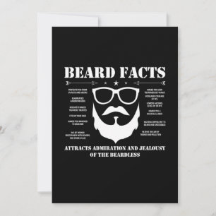 Convites Fatos sobre Barba