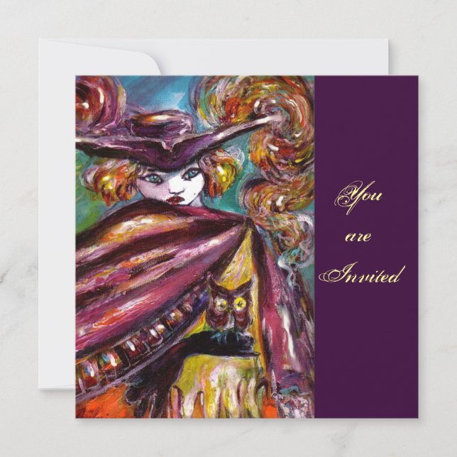 Convites FAUST/ Máscara Misteriosa com o Tricorn Costume Pa (Frente)