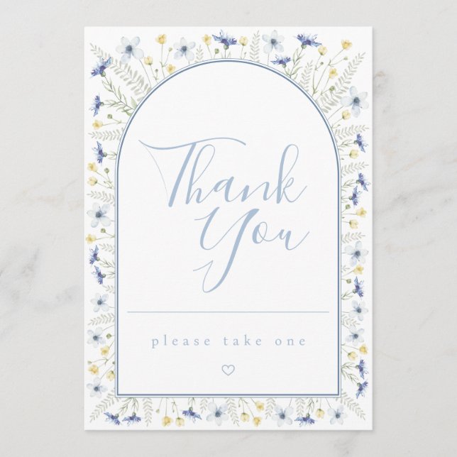 Convites Favors Table Card (Frente)