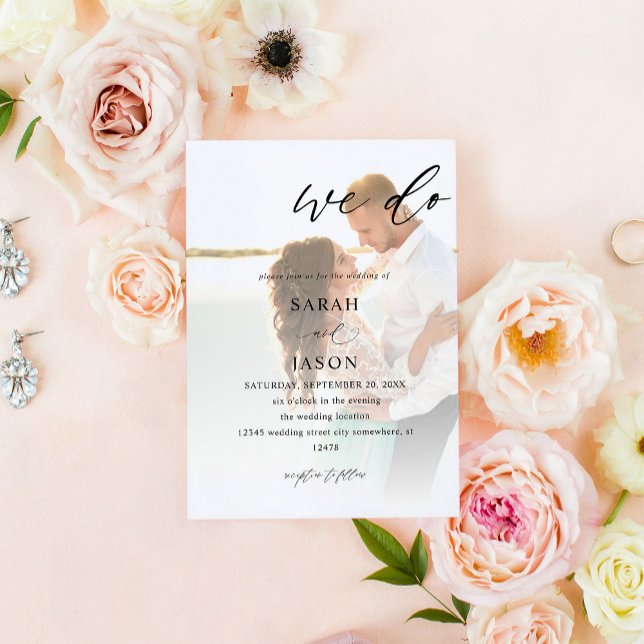 Convites Fazemos Casamento Fotográfico (Criador carregado)