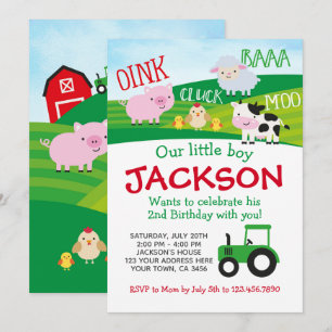 Convites Fazenda Aniversário