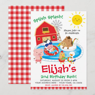 Convites Fazenda, Piscina