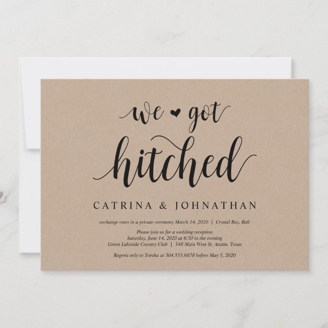 Convites Fazenda rustica Kraft, roteiro negro, elogio de ca (Frente)