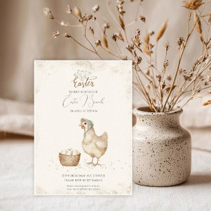 Convites Fazenda Vintage Hen e Ovos