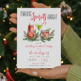 Convites Fazer do Coquetel Feriado Spira Brilho