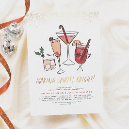 Convites Fazer Espirita Brilhante | Festa de Cocktail de Na