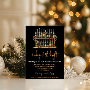 Convites Fazer Spira Brilhante, Campanhe Cocktail Party