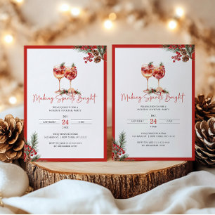 Convites Fazer Spirits Bright Holiday Cocktails